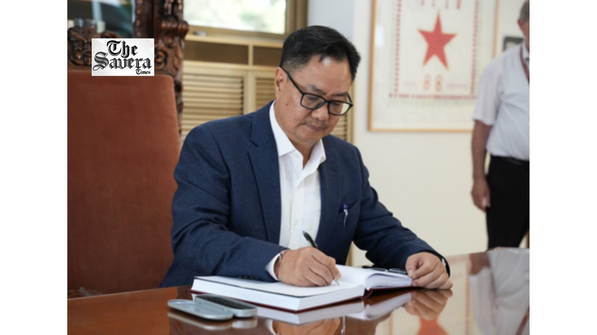 Kiren Rijiju visits Museum of Yugoslavia, pays tribute to Tito ahead of NAM meeting in Belgrade