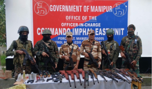 Manipur: Security forces arrest 13 militants; recover large cache of arms, ammunition