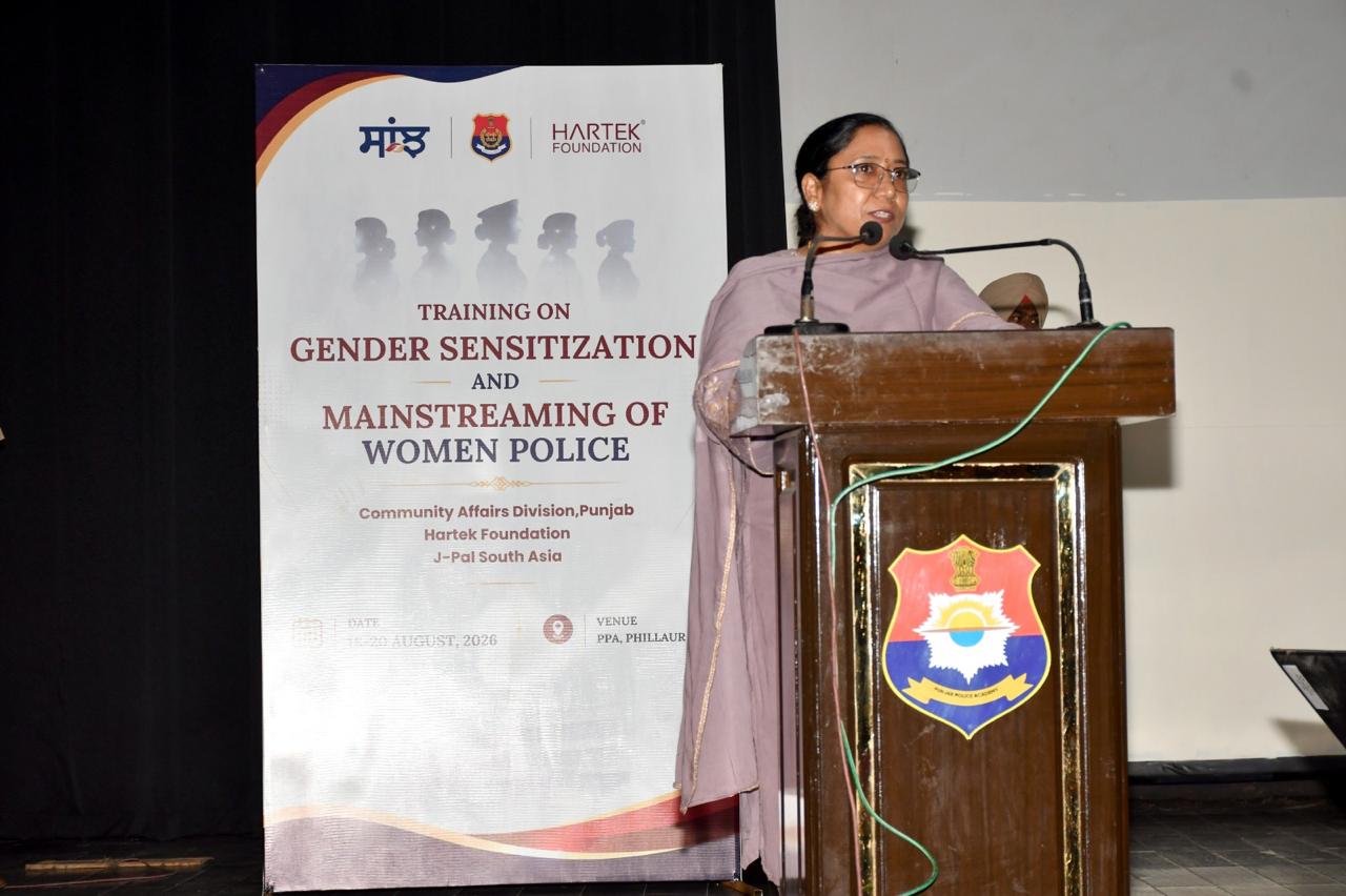 Punjab Police Conducts Day-2 of Round-III Gender Sensitization Training Programme