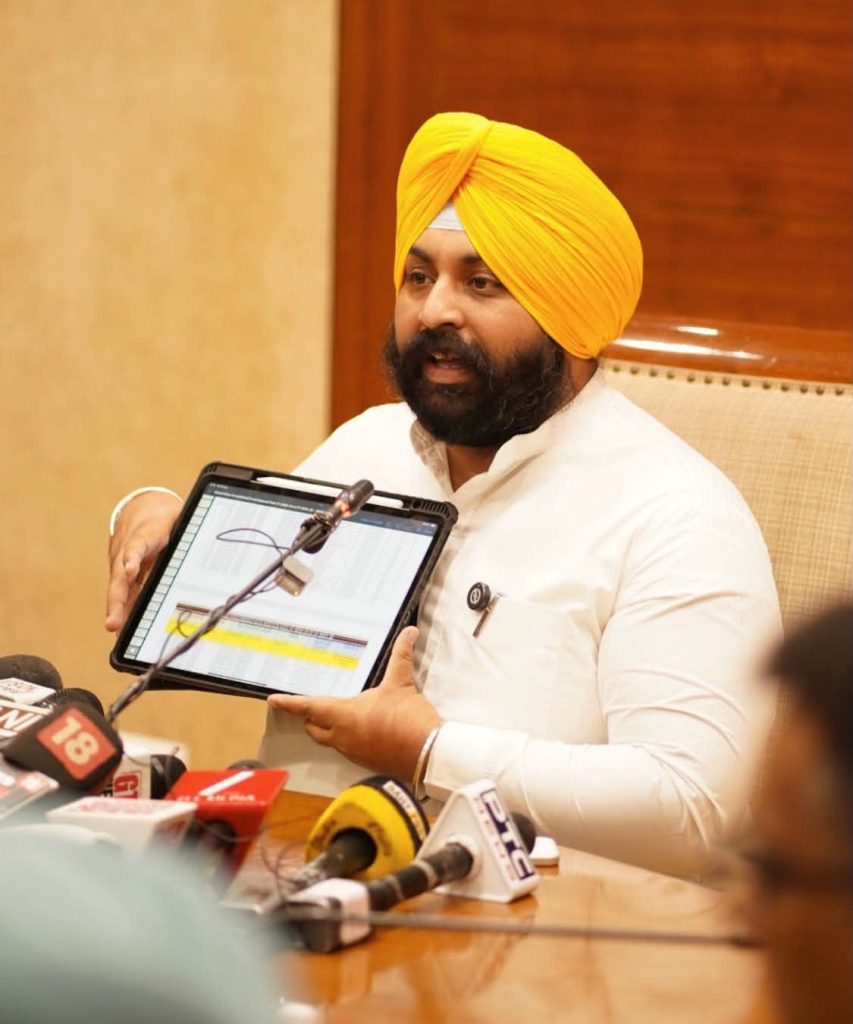 What Decades Of Previous Govts Failed To Do, Bhagwant Mann Govt Has Achieved In Just 4.5 Years: Harjot Singh Bains