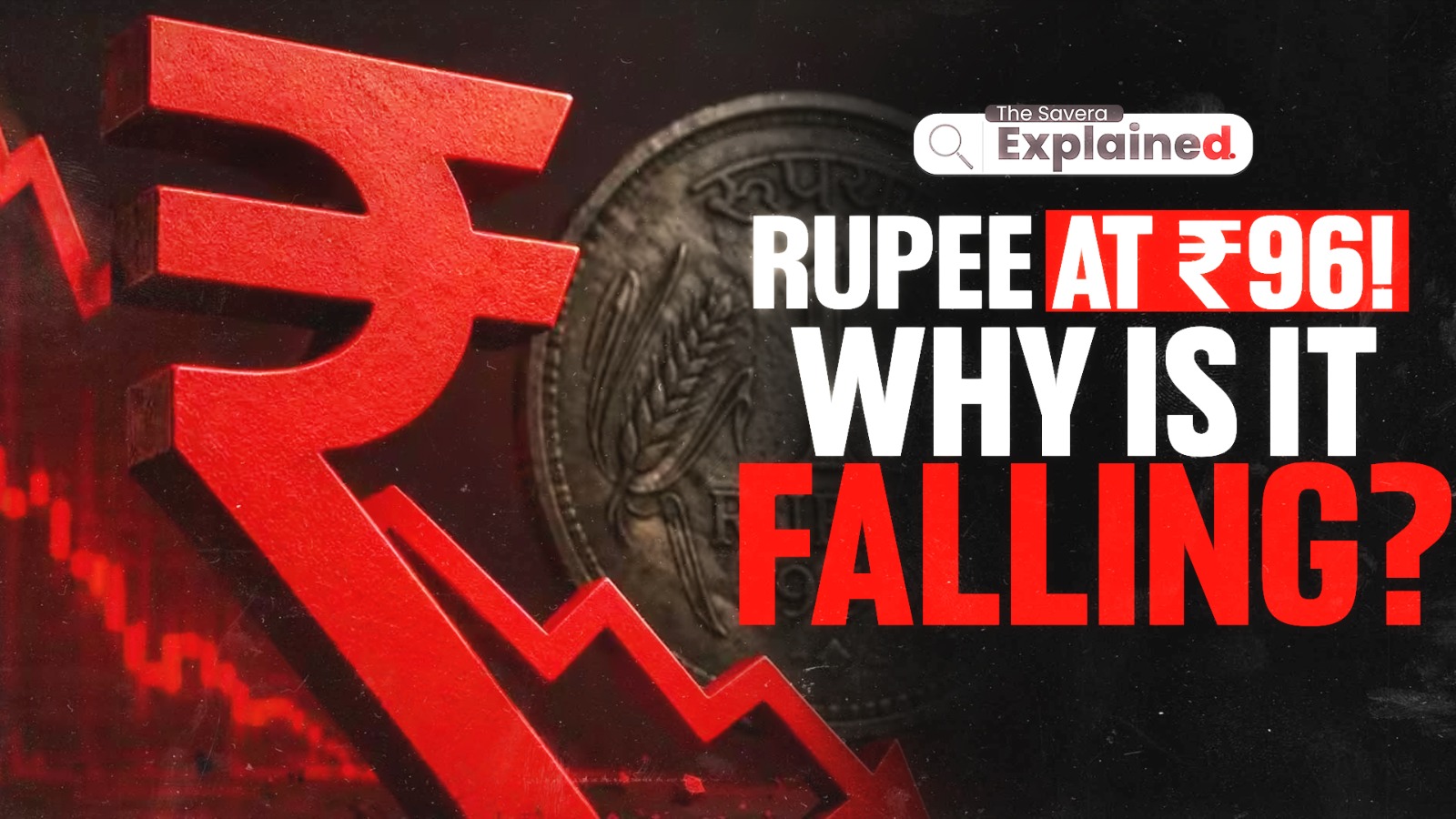 ₹96 Per Dollar! Rupee Falls Again — What It Means for Travel, Education & Prices in India