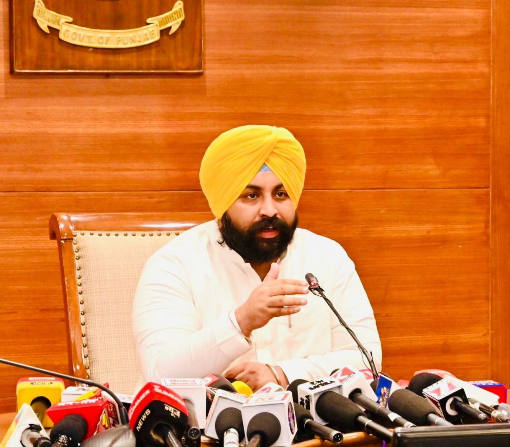 Bhagwant Mann Govt to Launch 10-Day Special Cleanliness Drive to Eliminate All Garbage Vulnerable Points Across Punjab: Harjot Singh Bains