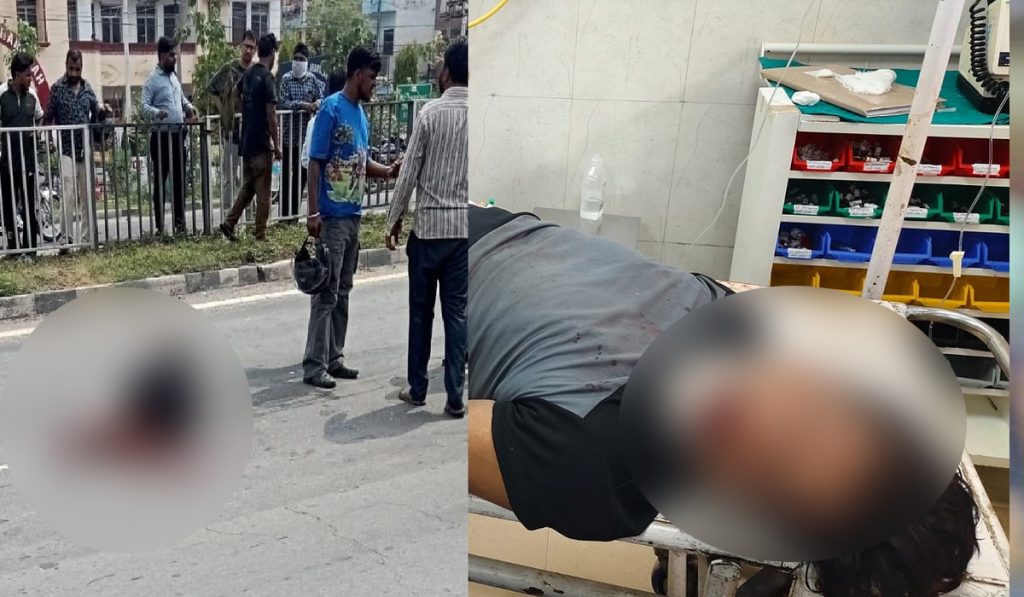 ambala man accident after fight