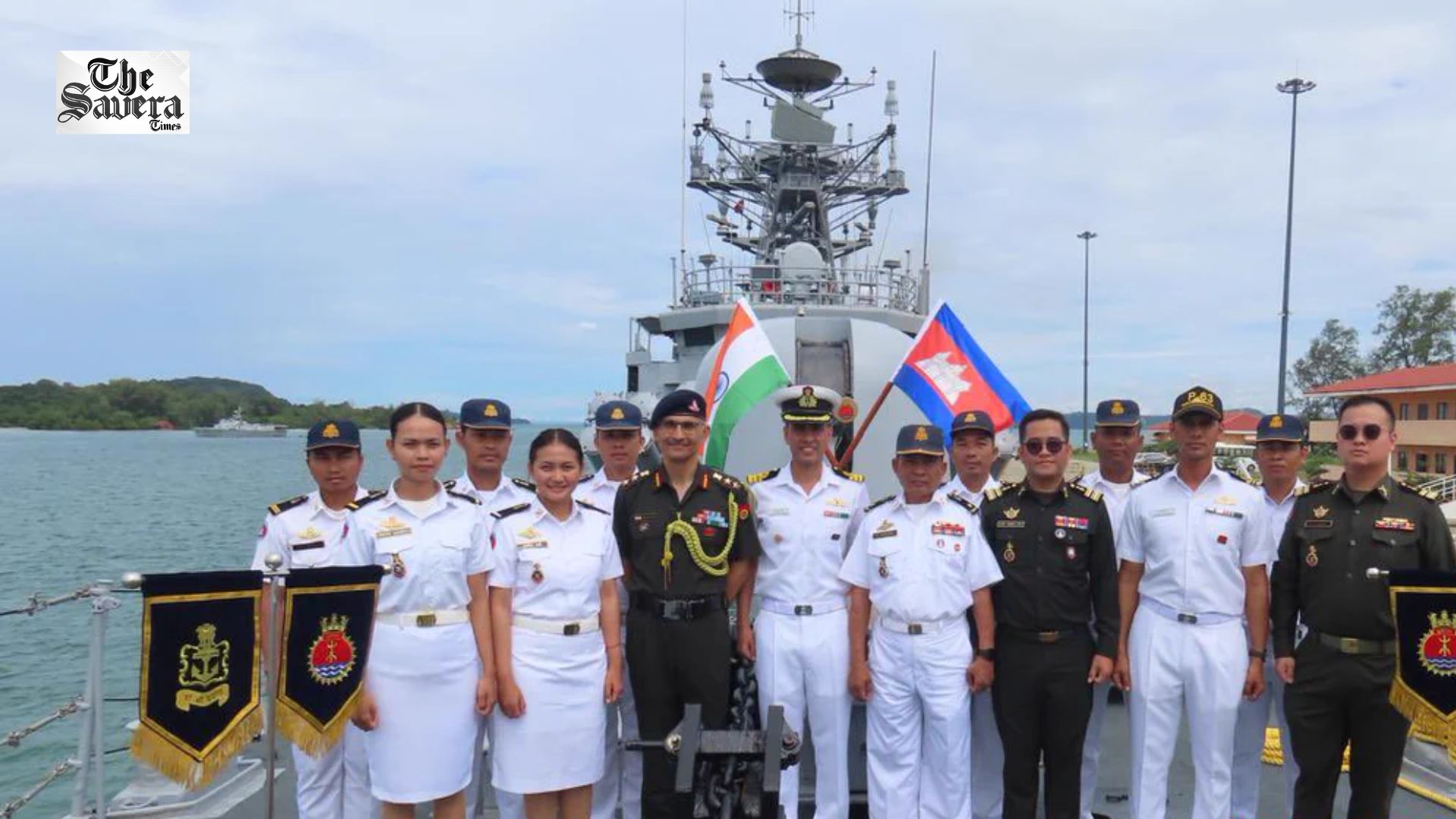 INS Kulish Arrives at Cambodia’s Ream Naval Base to Strengthen Maritime Cooperation
