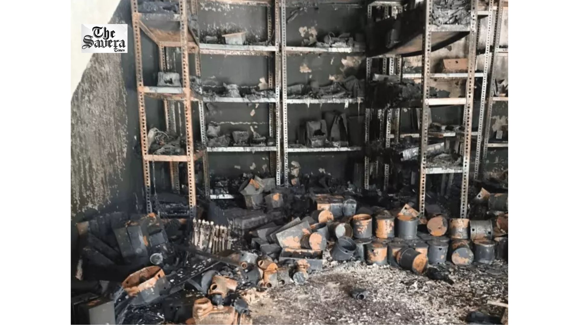 Hansi Fire: Balaji Hardware and Sanitary Store Gutted, Short Circuit Suspected