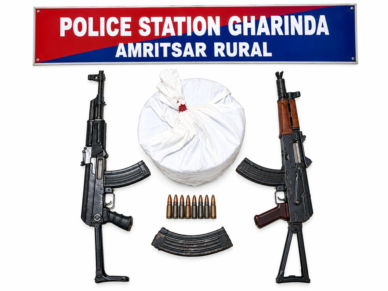 Amritsar Rural Police Dismantles Illegal Arms, Narcotics Supply Network; 3 Arrested
