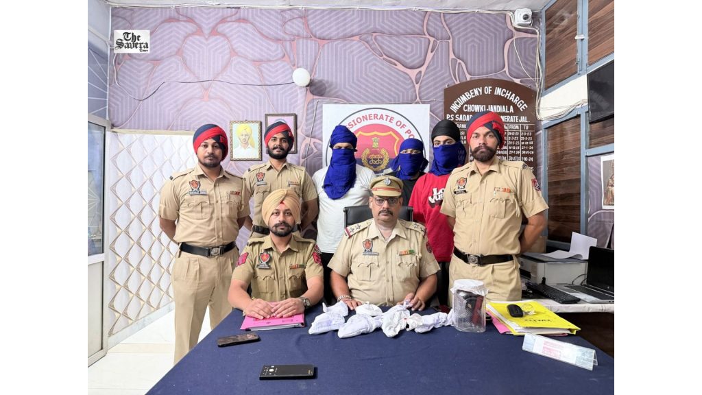 Jalandhar Police Arrest 3, Recover 5 Pistols and 5 Live Rounds in Major Arms Case