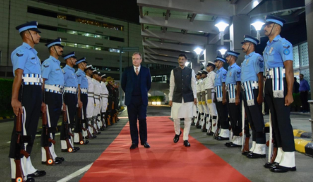 Belgian PM Wever arrives in India for first official visit, to hold talks with PM Modi
