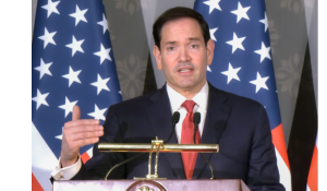 Countries helping Iran evade sanctions could themselves face penalties, says Rubio Chapel Hill
