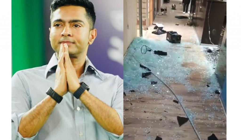 BJP Workers Stormed TMC Office at 4.30 AM, Claims Abhishek Banerjee