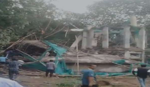 Water tank collapses in Ranchi; one worker killed, several feared trapped