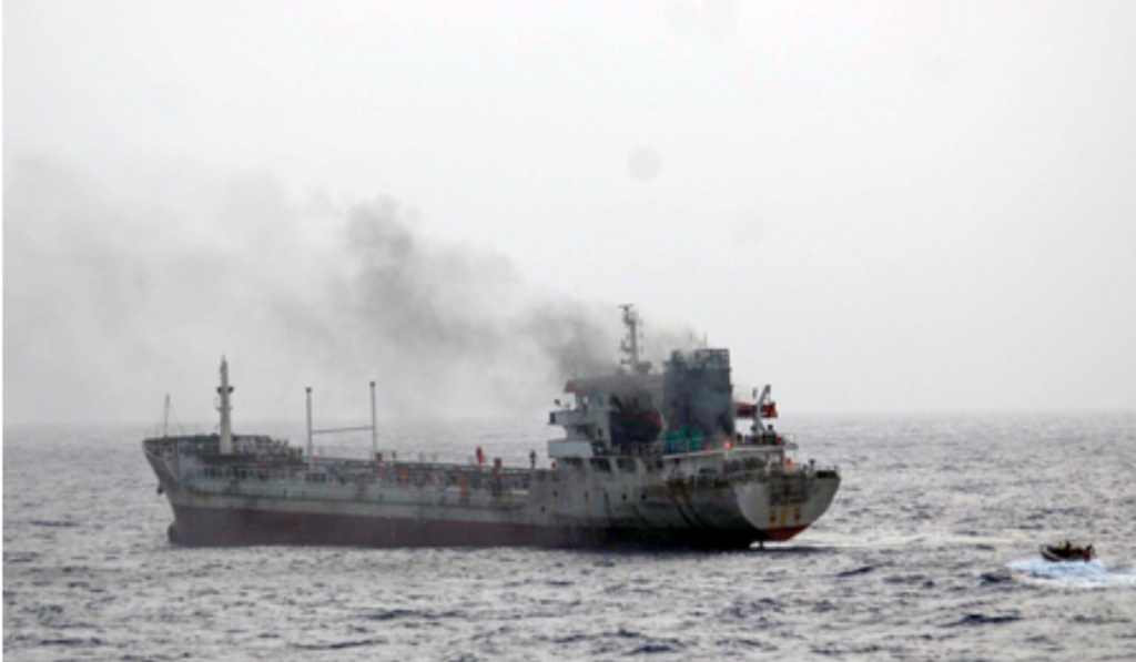 Oman says oil tanker targeted off Musandam, 23 crew evacuated, two missing