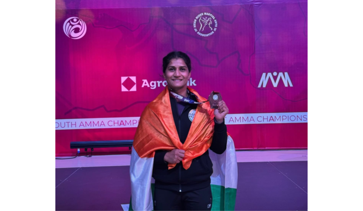 Suchika Tariyal Creates History With India’s First MMA Medal at Asian Games