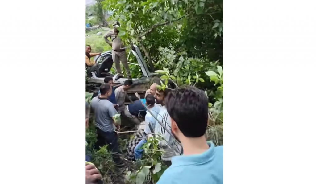 Car falls into 200-meter-deep gorge in Kullu, four youths dead; one seriously injured