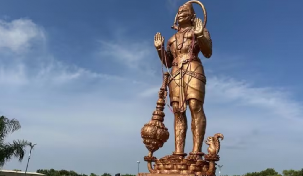 Controversy erupts over Lord Hanuman statue in Texas, YouTuber's post sparks uproar