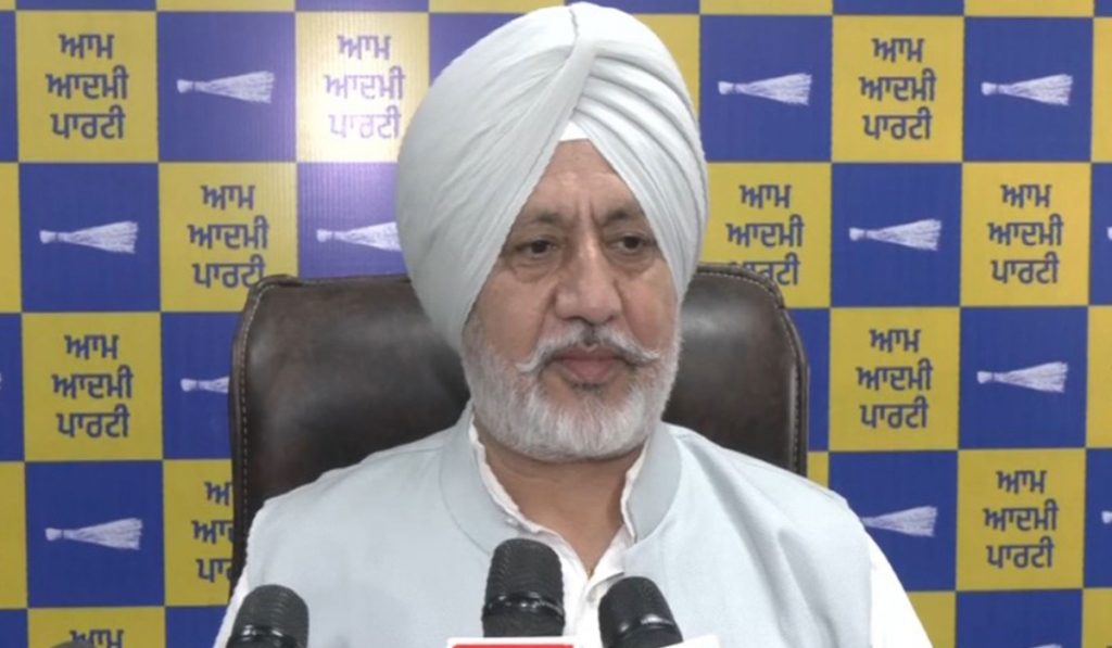 AAP’s Baltej Pannu Attacks Centre Over ED Raids in Punjab