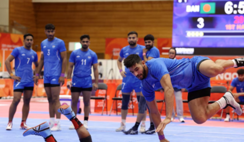 Asian Games: India men remain unbeaten to top Group A with 37-21 win over Chinese Taipei in kabaddi