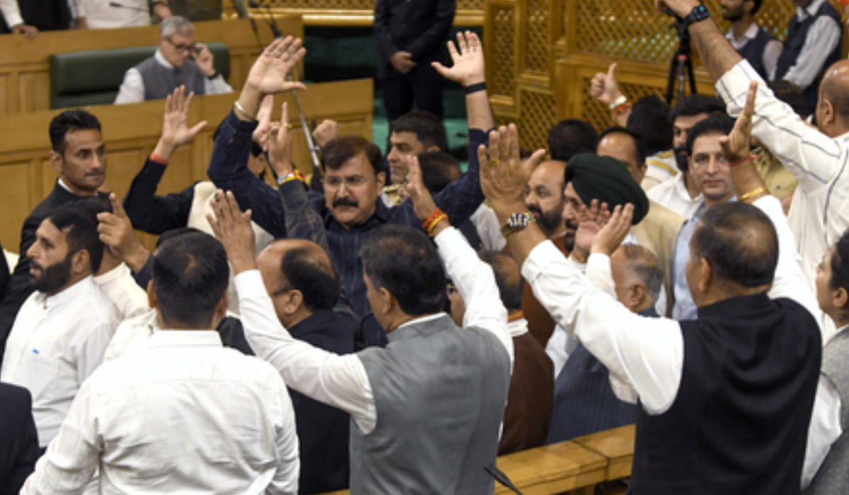 BJP Seeks J&K Speaker’s Removal, Calls Language in Statehood Resolution ‘Unacceptable’