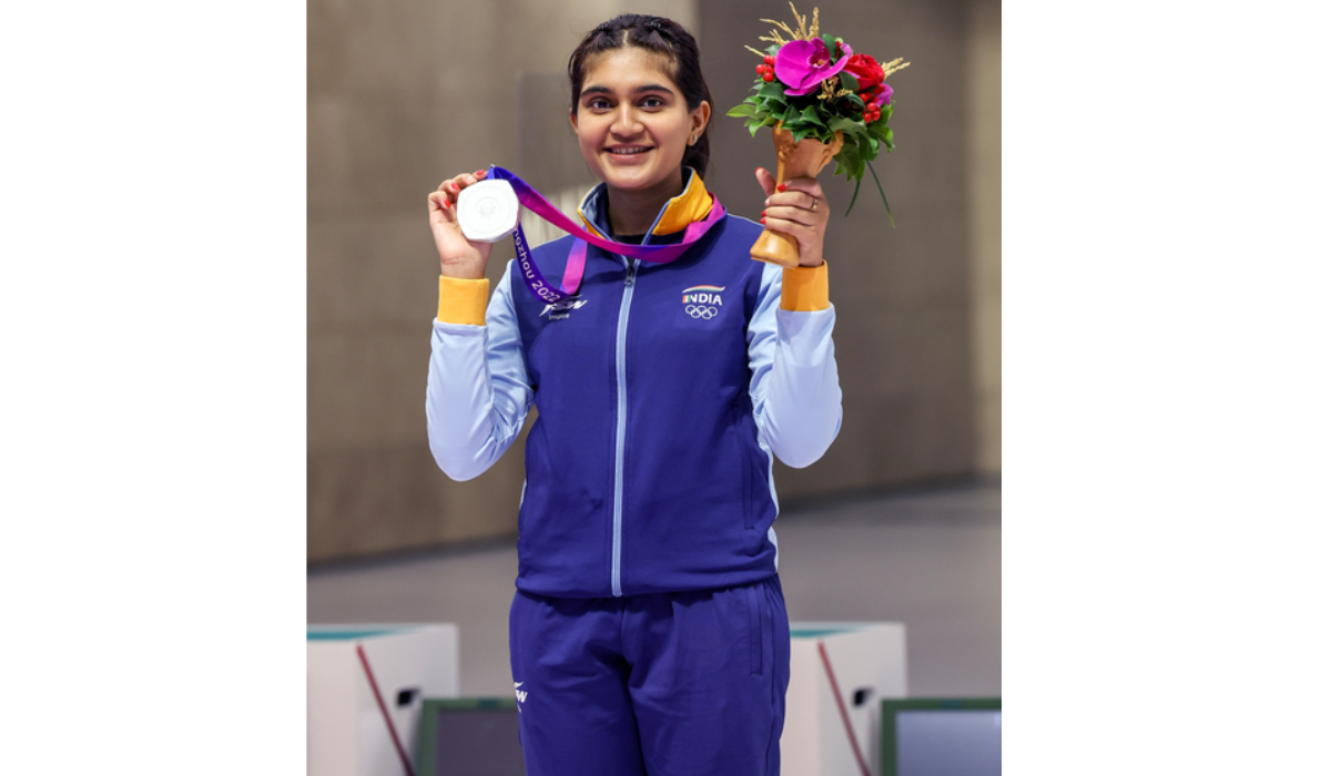 Asian Games: Esha Secures Silver After Nail-Biting Shoot-Off in 25m Pistol