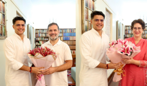 Sachin Pilot Meets Rahul, Priyanka After Punjab Appointment; 2027 Poll Strategy Discussed