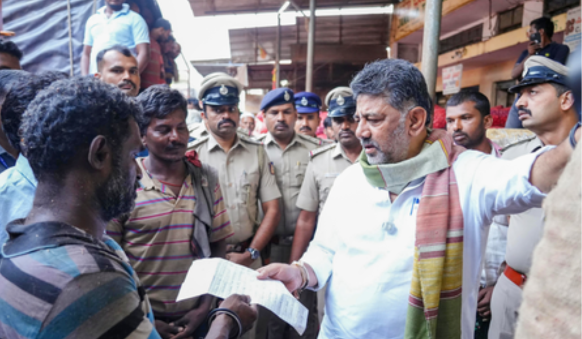 Bengaluru APMC Market Raid: 19 Child Labourers Rescued After Shivakumar’s Visit