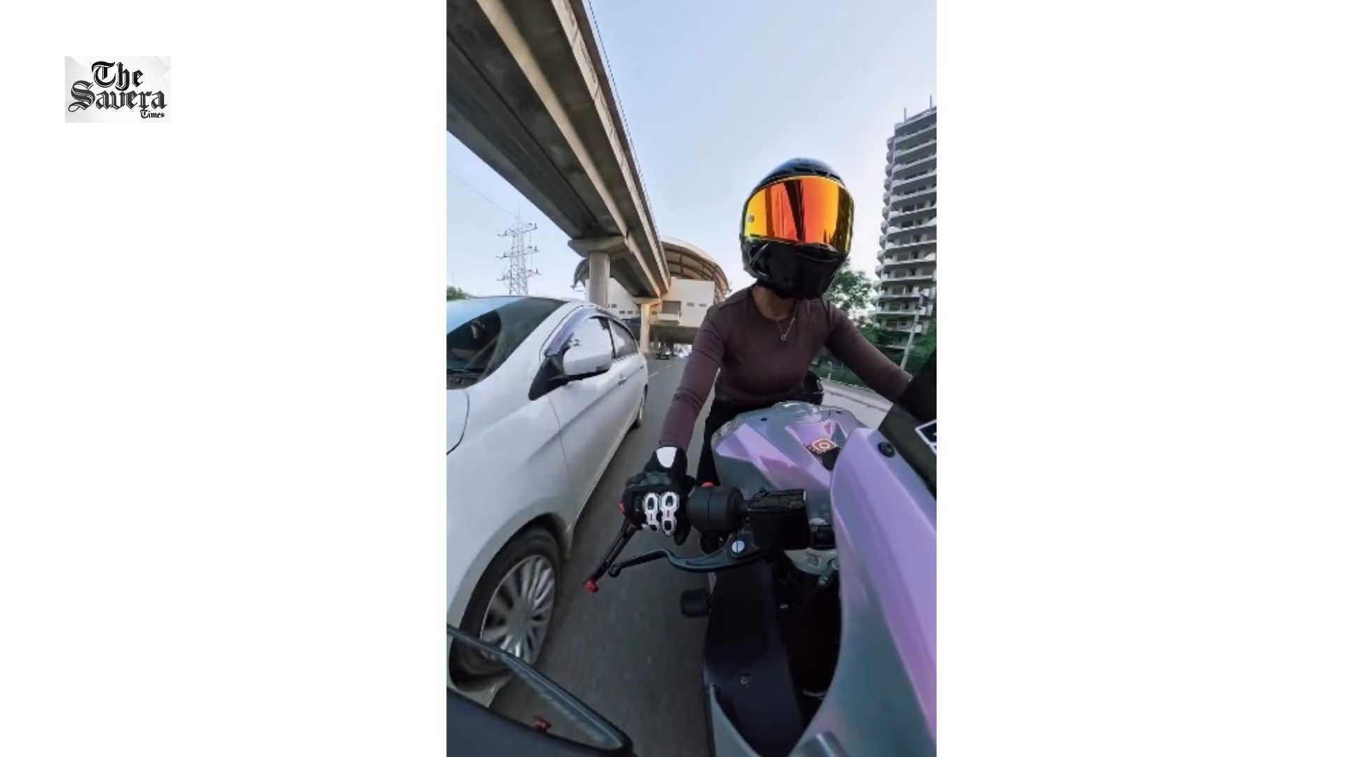 ‘Felt Unsafe’: Woman Biker Alleges Car Attack After Asking Occupants To Maintain Distance In Gurugram
