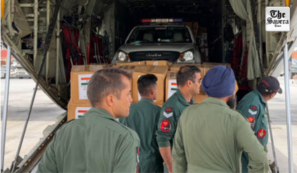 Fifth Indian Aircraft Lands in Kathmandu With More Relief Material for Disaster-Struck Nepal