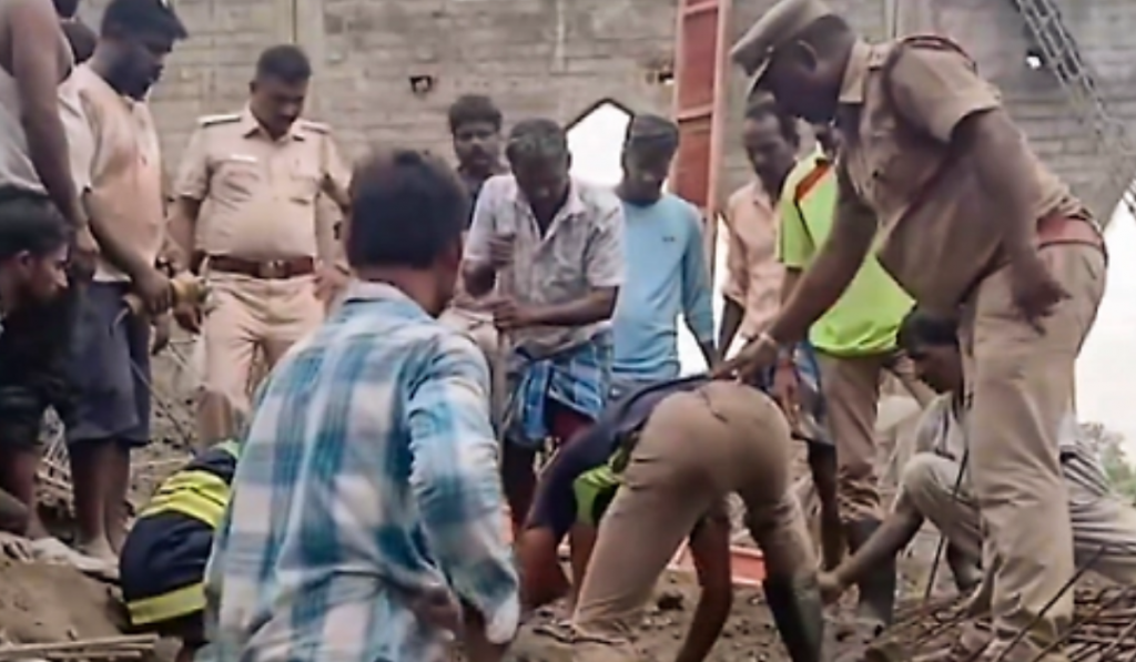 Vellore Church Roof Collapse: 3 Workers Dead, Several Injured, Rescue Operation Underway