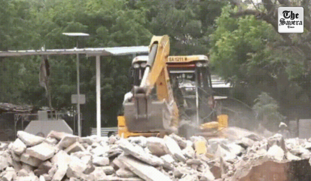 Dilapidated Jaipur School, where CJP were attacked Demolished 