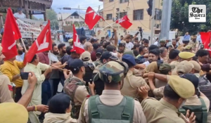 NC, BJP stage protests against each other in Srinagar; J&K Police foil marches