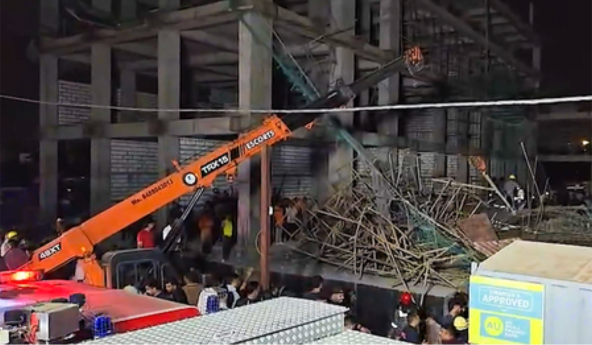 Gujarat Under-Construction Building Collapse: Over 12 Feared Trapped, 5 Injured shifted to hospital, Probe on