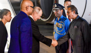 Putin arrives in Delhi for BRICS Summit, set to hold talks with PM Modi today