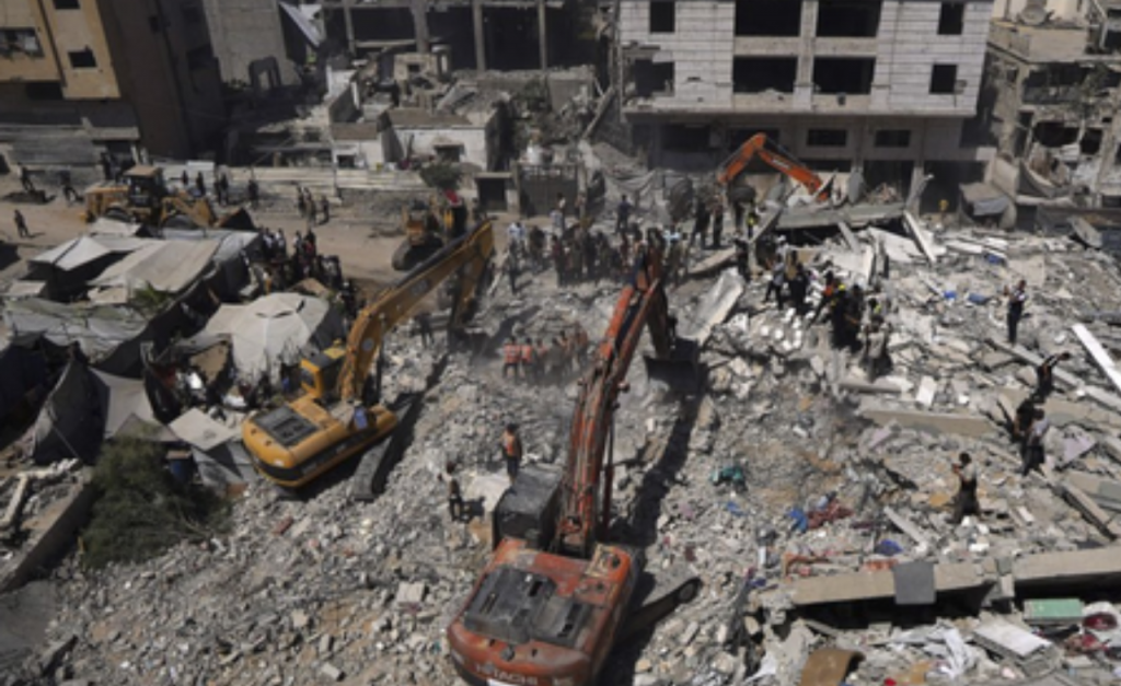Multi-storey building collapses in Gaza; 21 including 11 kids killed