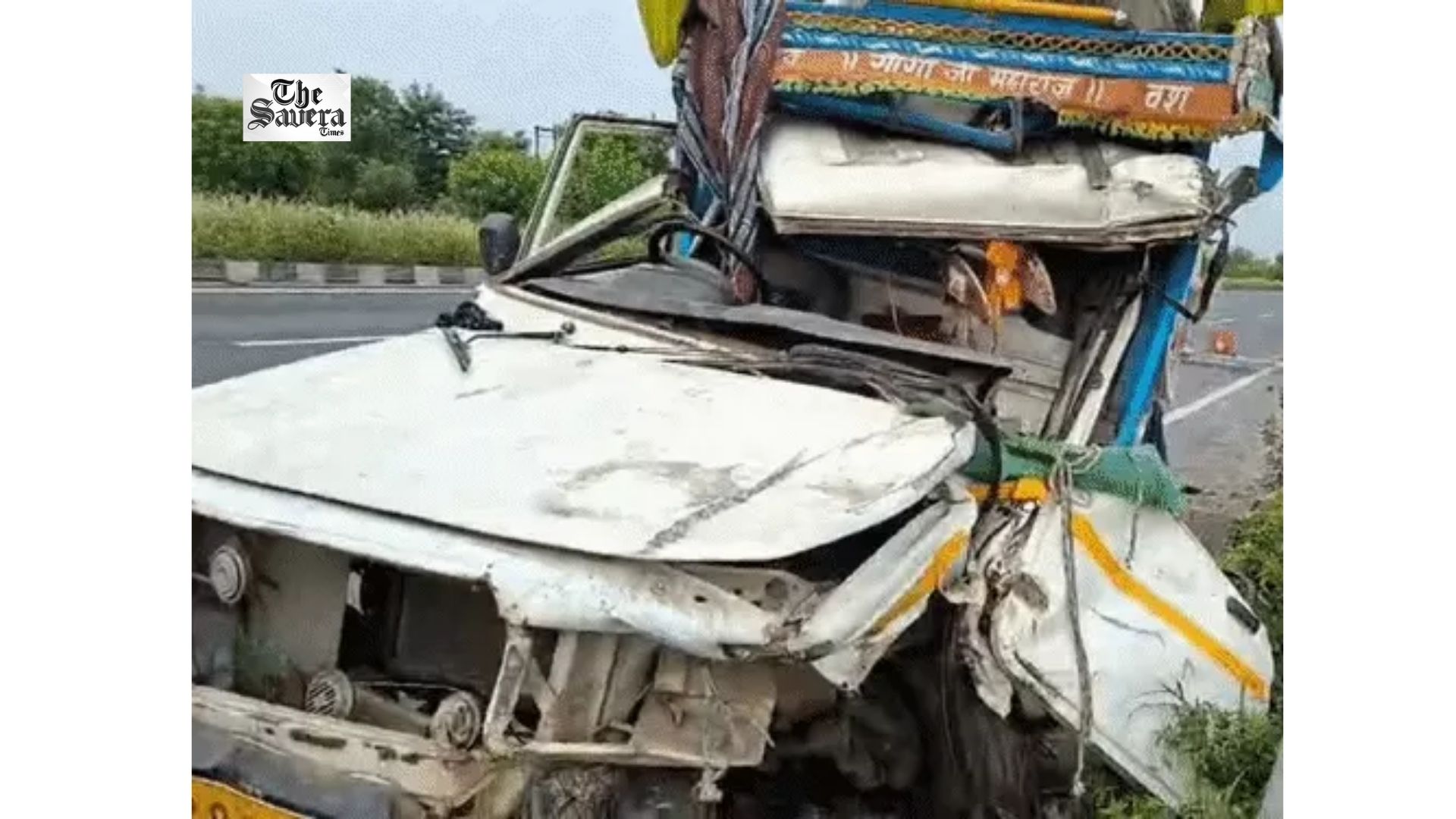 Haryana: 6 Pilgrims Killed, 14 Injured After Pickup Rams Into Parked Truck on KMP Expressway