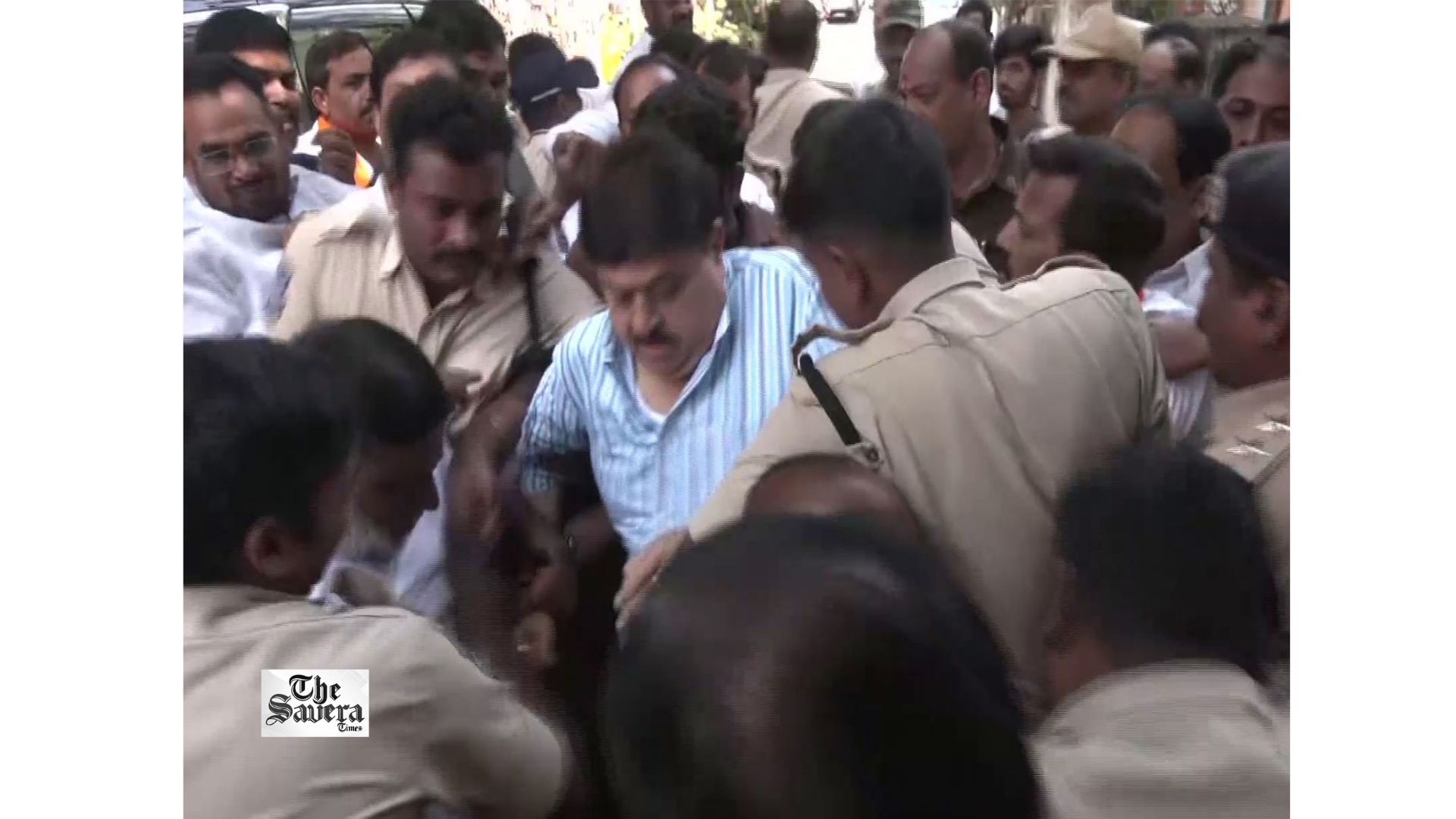 Telangana BJP Chief Ramchander Rao Detained After House Arrest