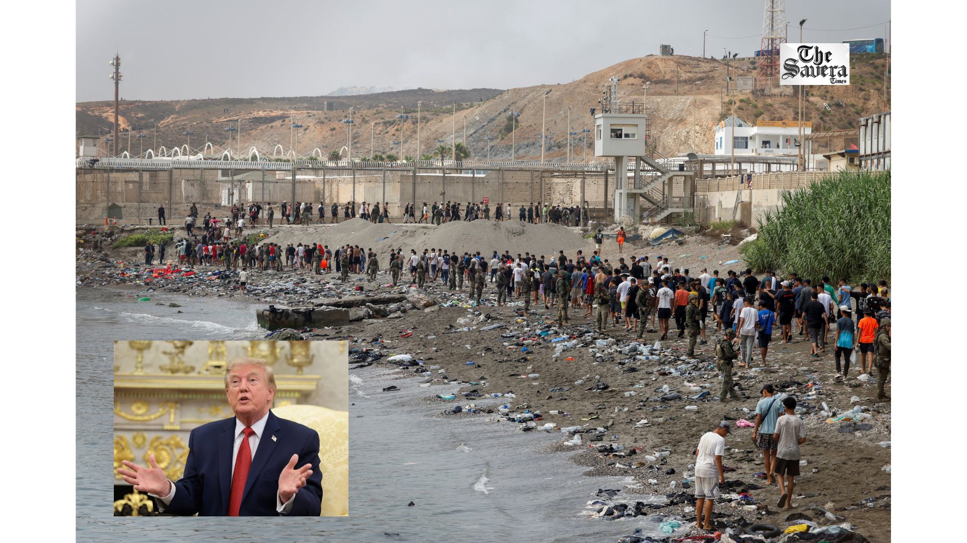 Trump Slams Spain Over Ceuta Migrant Crisis, Says Country Has ‘ZERO Control’ of Border