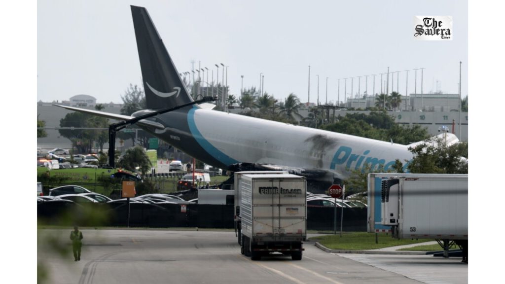 Amazon Cargo Plane Crashes at Miami Airport, 5 Killed and 5 Injured