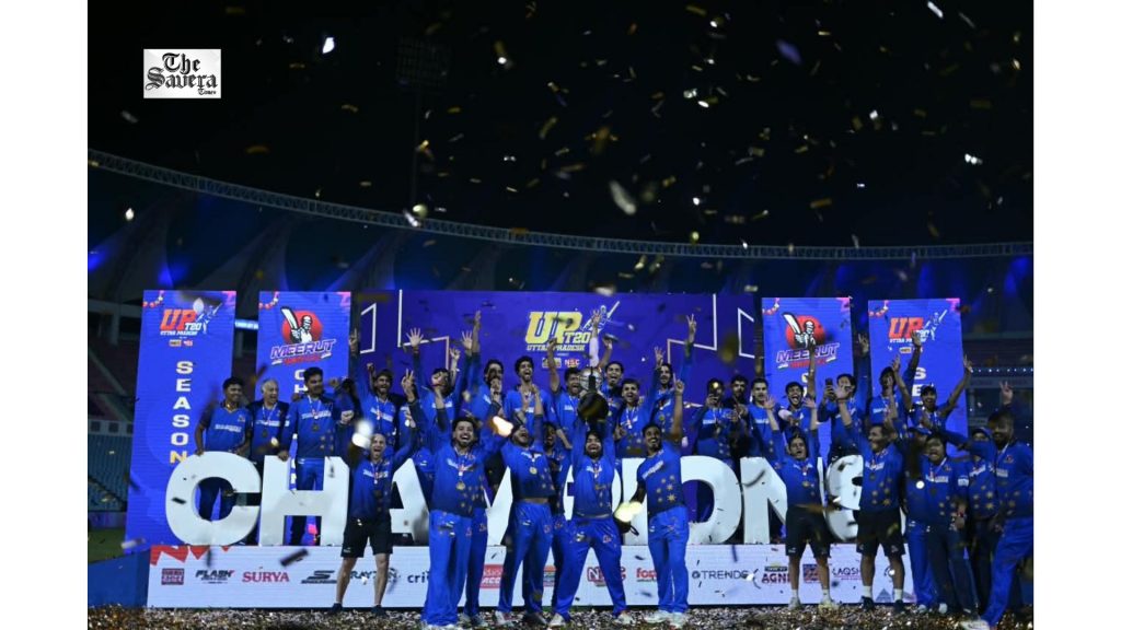 Rinku Singh's Meerut Mavericks Beat Bhuvneshwar Kumar's Lucknow Falcons to Lift UP T20 Trophy