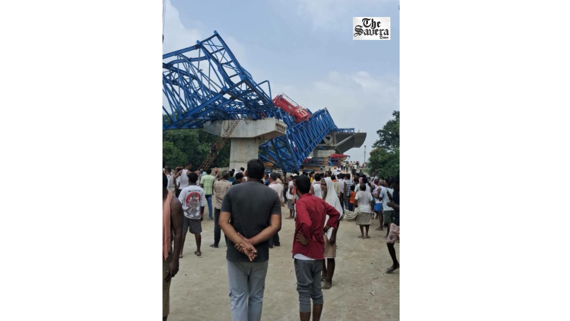 Bihar Bridge Accident: Under-Construction Bridge Launcher Collapses In Vaishali, Several Injured