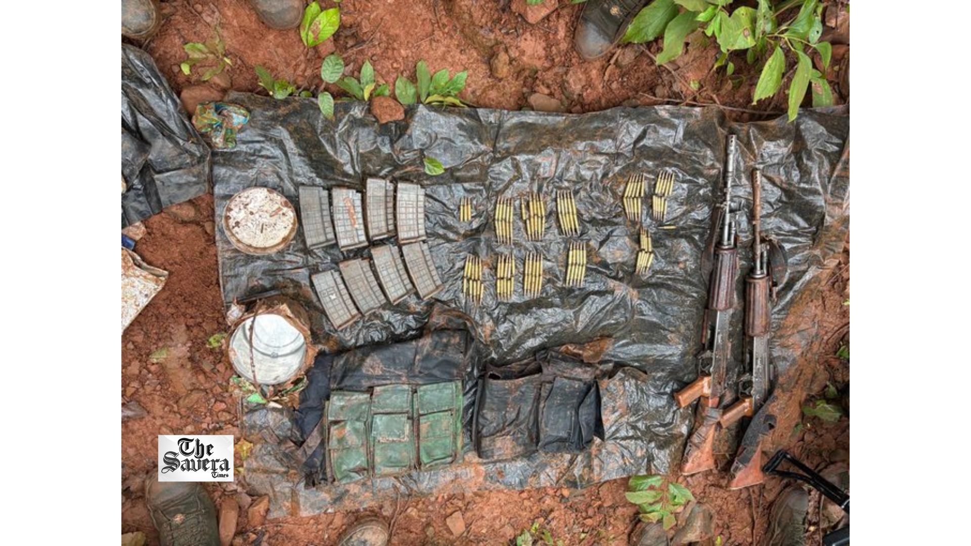 Huge Cache of Arms, Ammunition Recovered During Anti-Naxal Operation in Jharkhand