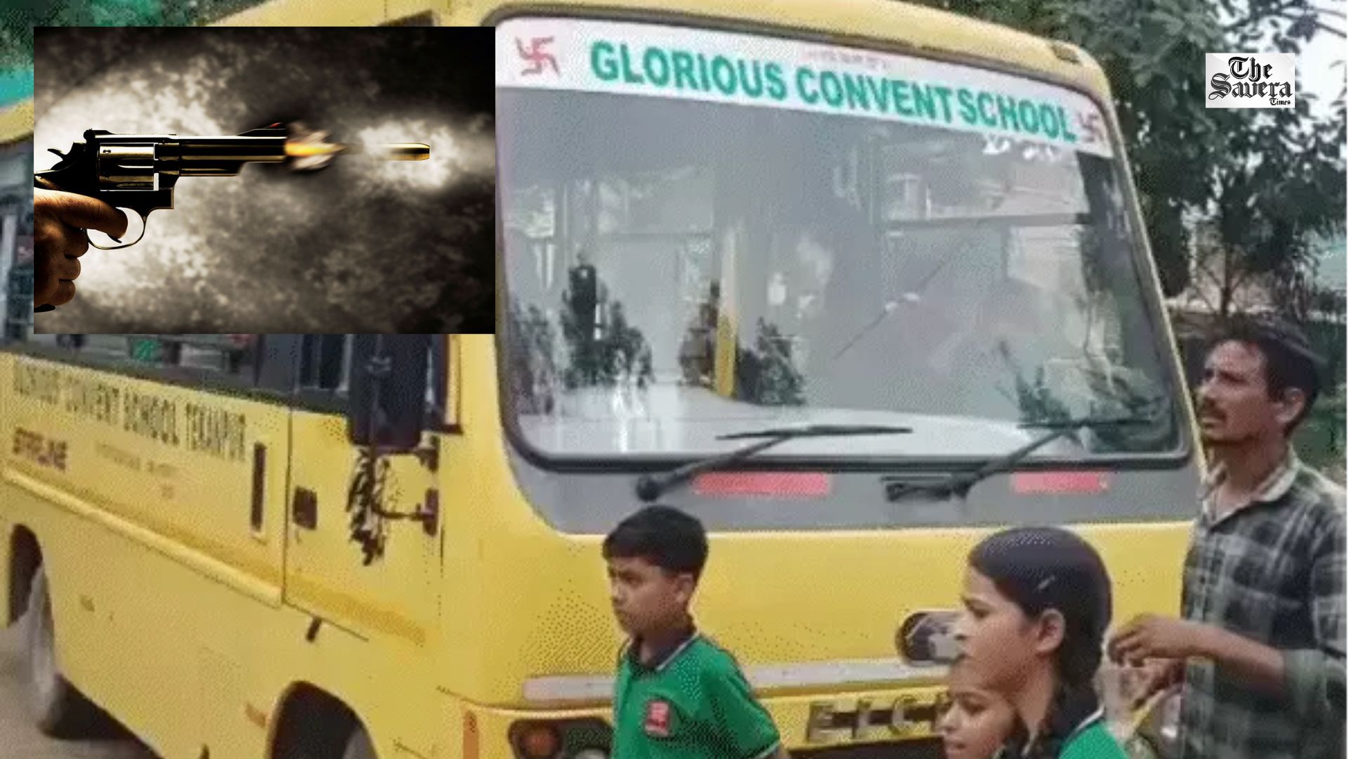 School Bus Driver Shot At In MP’s Dabra; 50 Children On Board Witness Firing