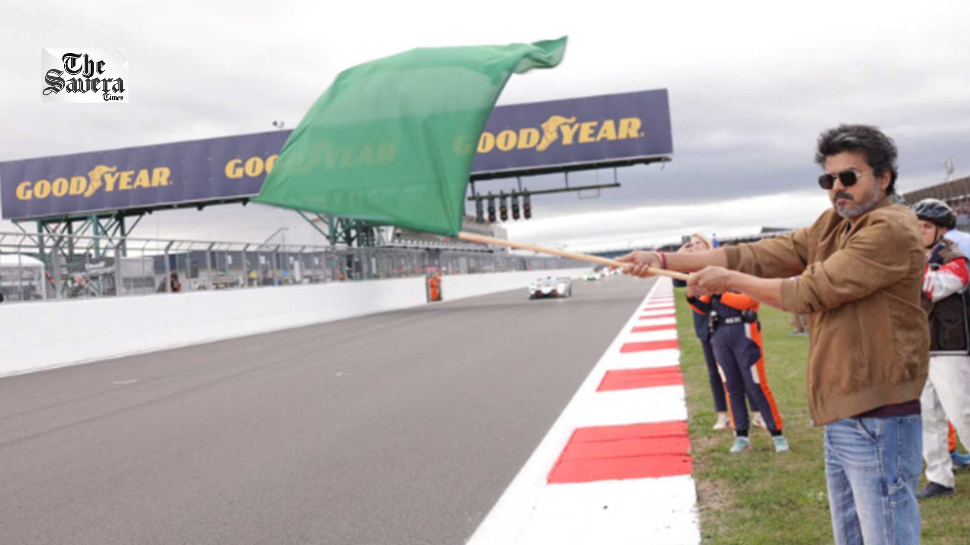 Tamil Nadu CM Vijay Flags Off Le Mans Cup at Silverstone During UK Visit