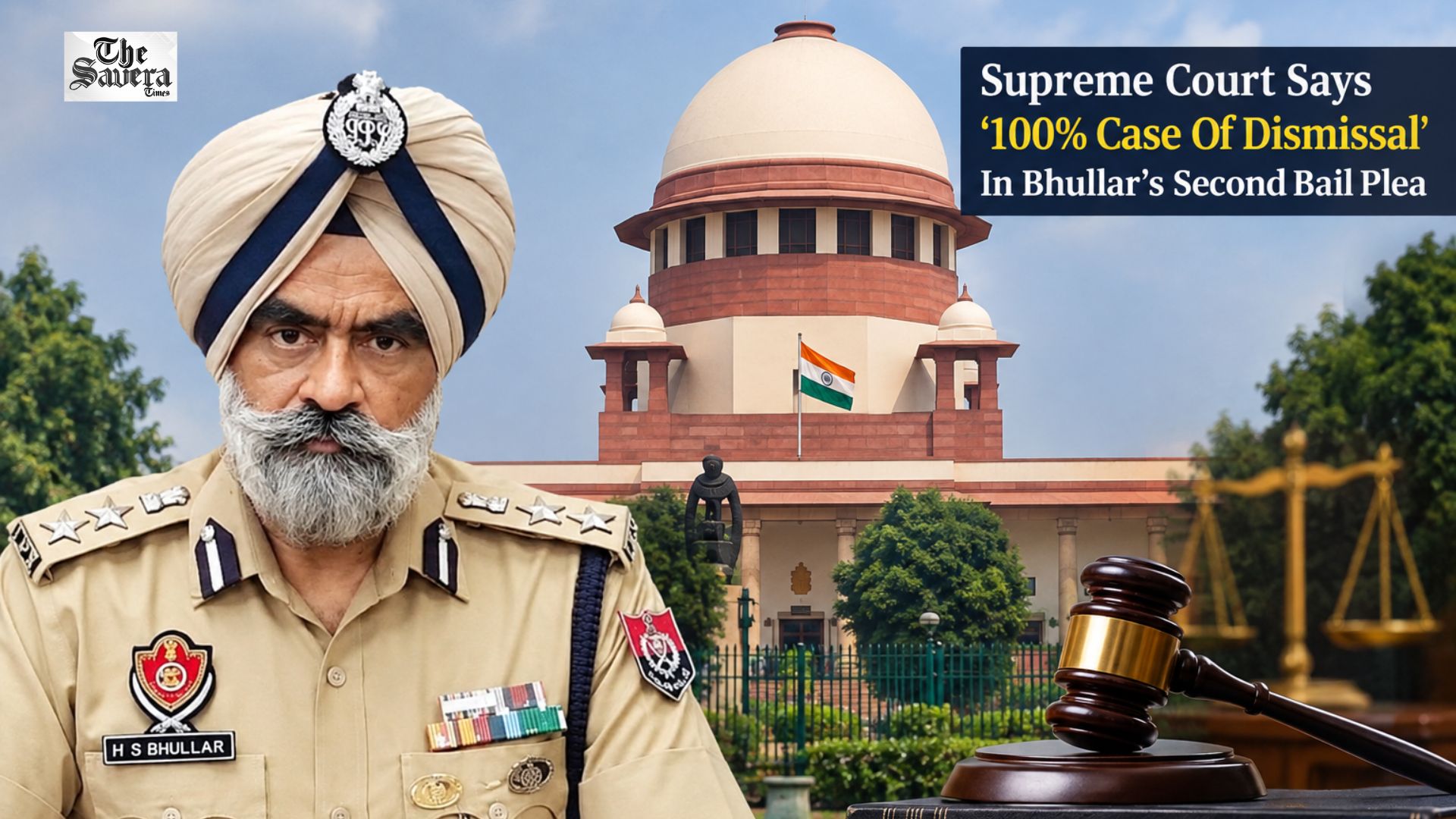 Supreme Court Says ‘100% Case Of Dismissal’ In Suspended Punjab DIG Bhullar’s Second Bail Plea