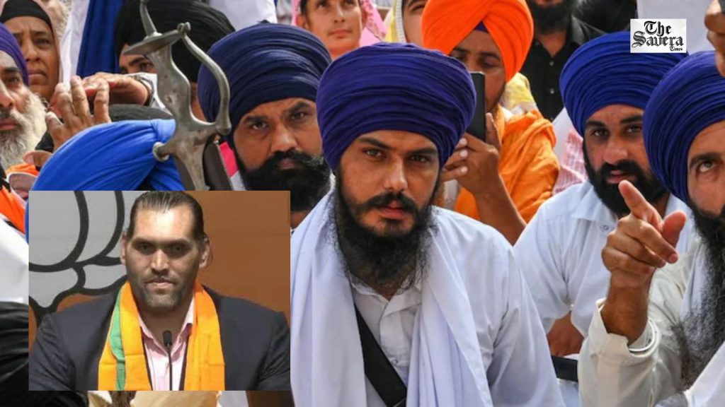 BJP Leader The Great Khali Backs Amritpal Singh, Calls for His Release