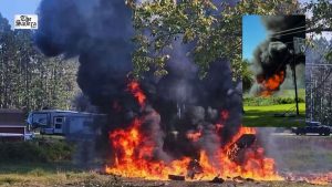 F-16 Fighter Jet Crashes in Michigan During Training Mission, Pilot Injured