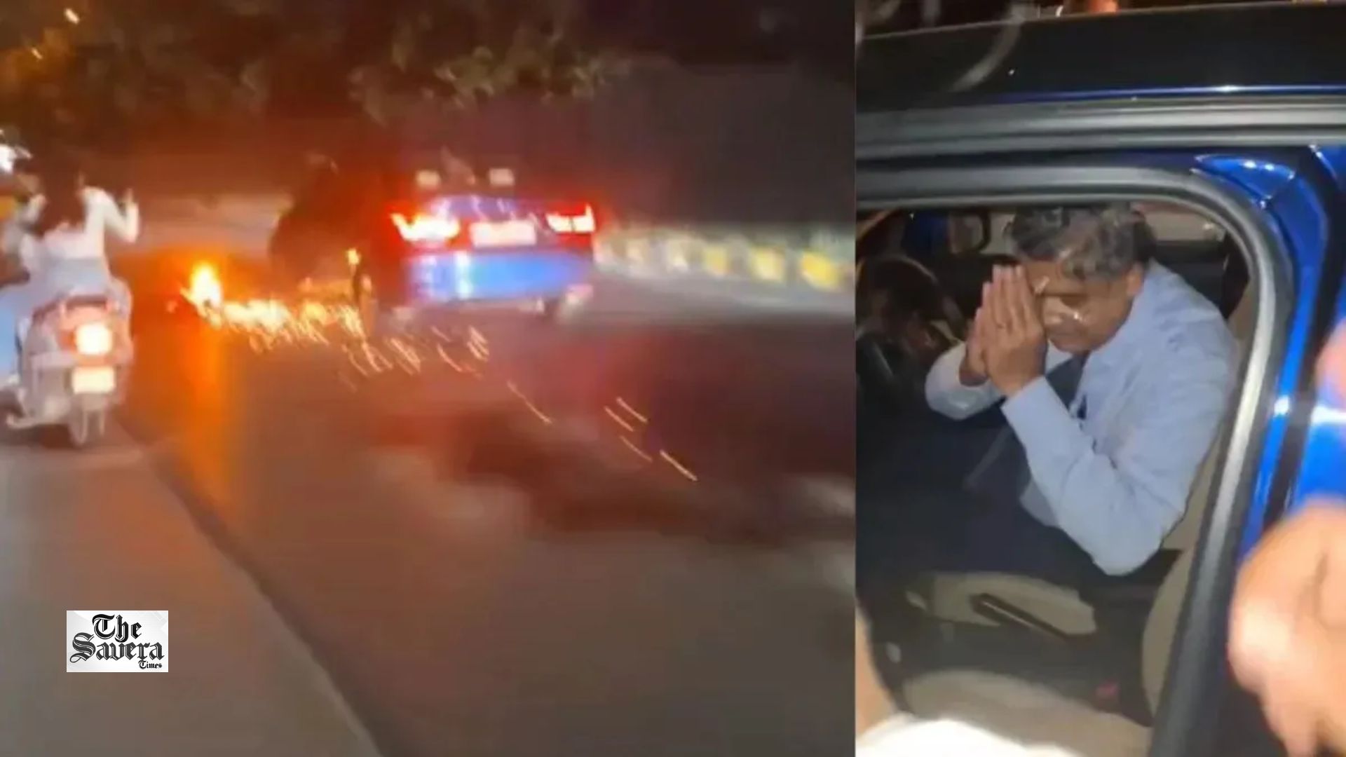 73-Year-Old Delhi Man Arrested After Car Drags Motorcycle for 500 Metres