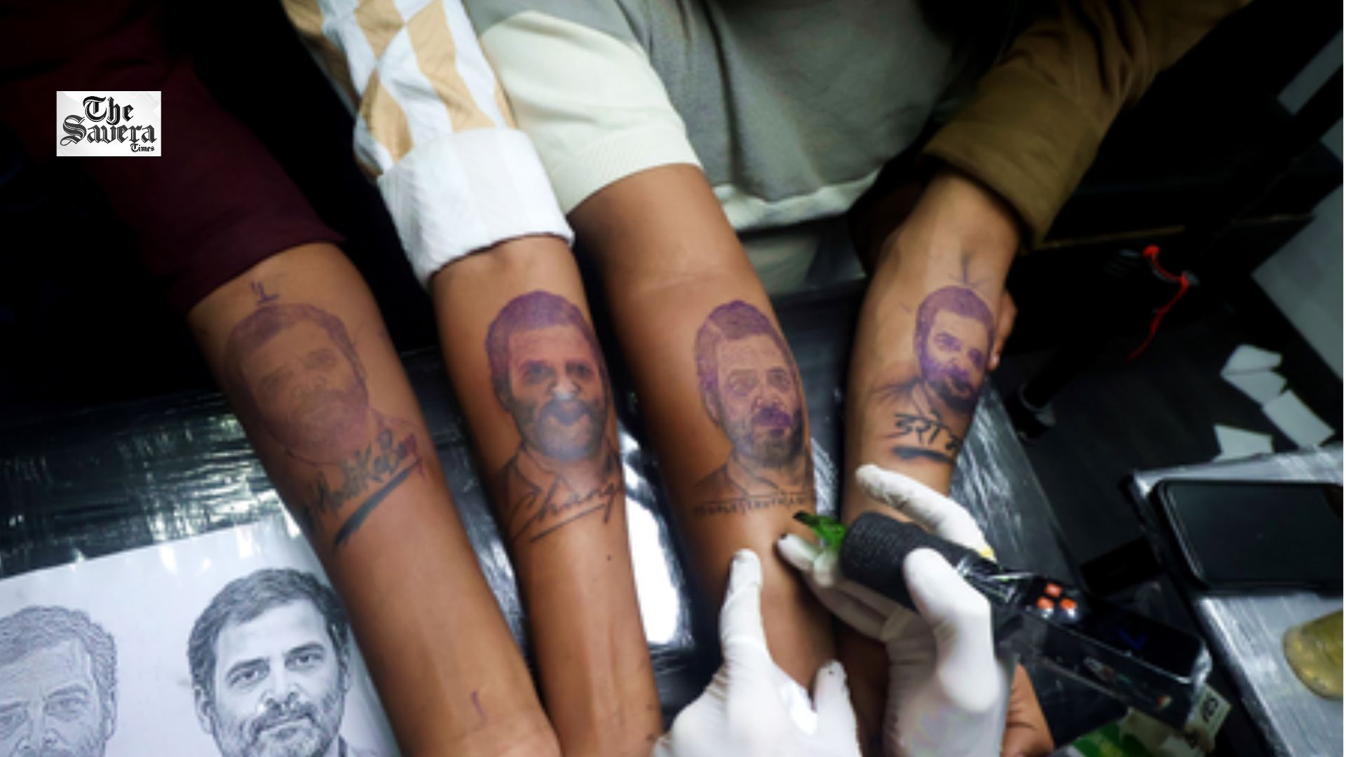 Rahul Gandhi’s Indore ‘Chhatron Ki Goonj’ Event: 2.5 Lakh Registrations Claimed, Students Get Tattoos