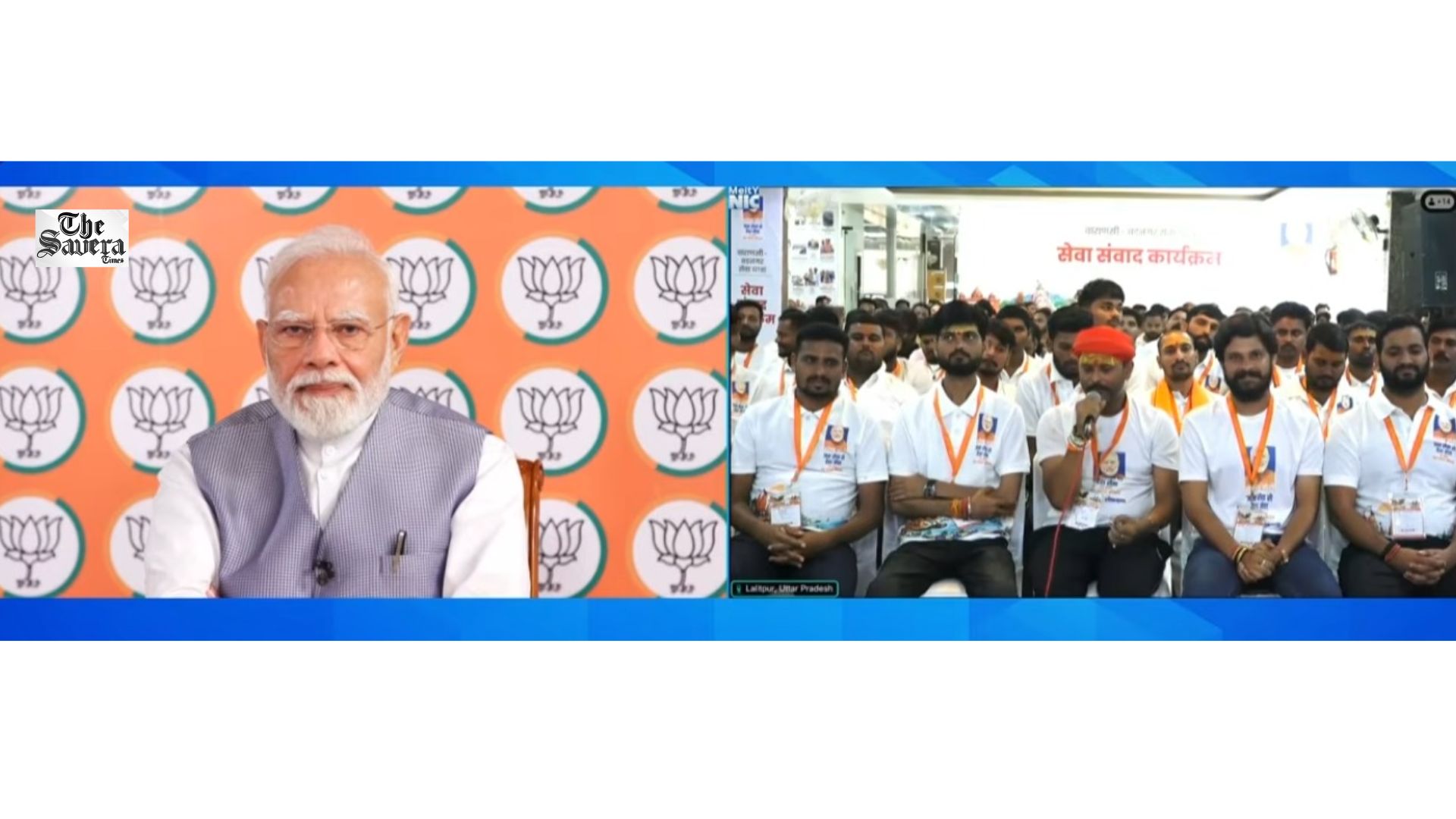PM Modi Hails Seva Sankalp Yatris, Says Youth Are Backbone Of Viksit Bharat