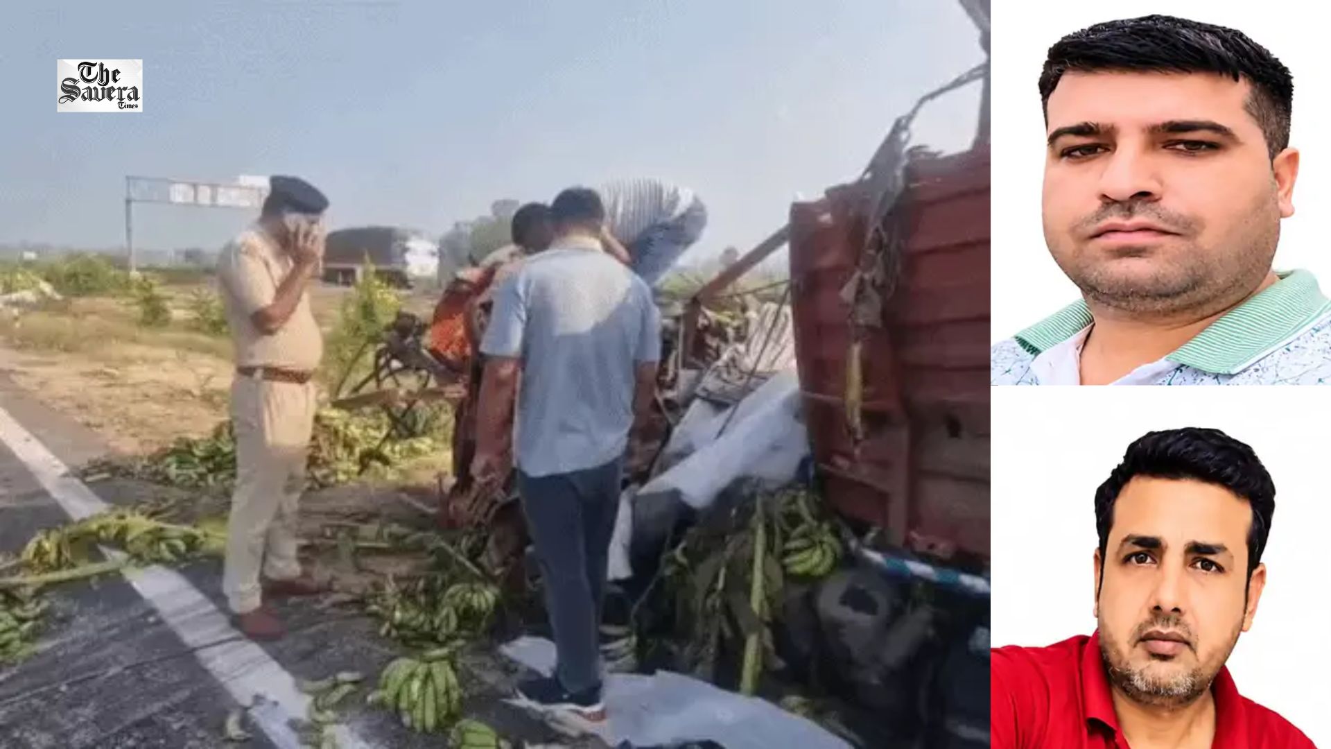 Truck Rams Into Parked Vehicle In Kaithal, 3 Killed; 8 Quintals Of Poppy Husk Found Hidden Under Bananas