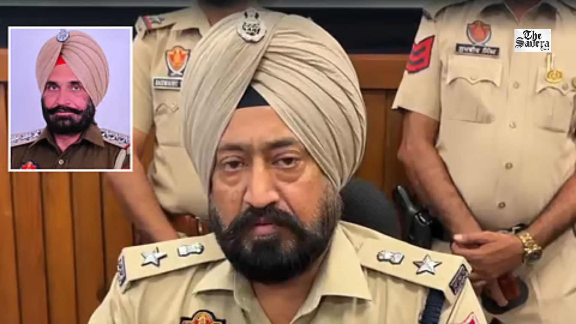 Punjab Police Inspector Arrested With 3.350 Kg Heroin, Six Pistols in Ferozepur; SSP Suspects Pakistan Link